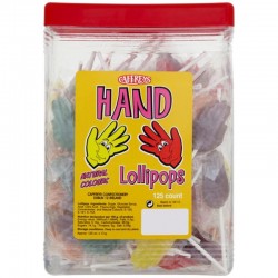 Caffreys Hand Lollipops 125 Pieces