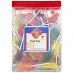 Candy Corner Foot Pop 125 Pieces