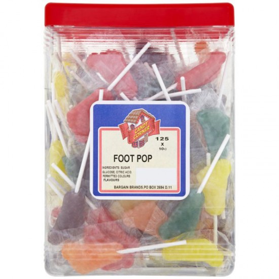 Candy Corner Foot Pop 125 Pieces