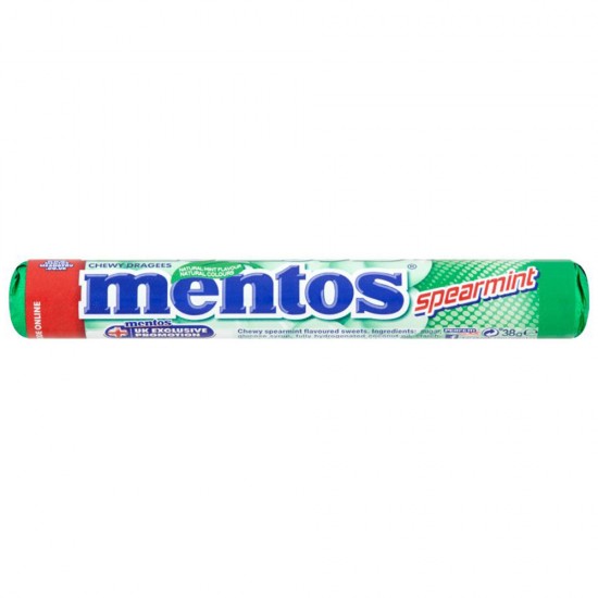 Mentos Spearmint 40 x 38g