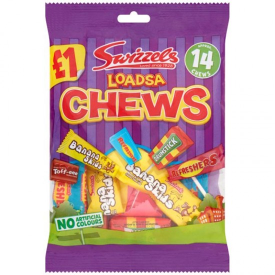 Swizzels Loadsa Chews 12 x 135g Swizzels Loadsa Chews 12 x 135g