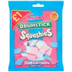 Swizzels Bubblegum Drumstick Squashies 12 x 145g