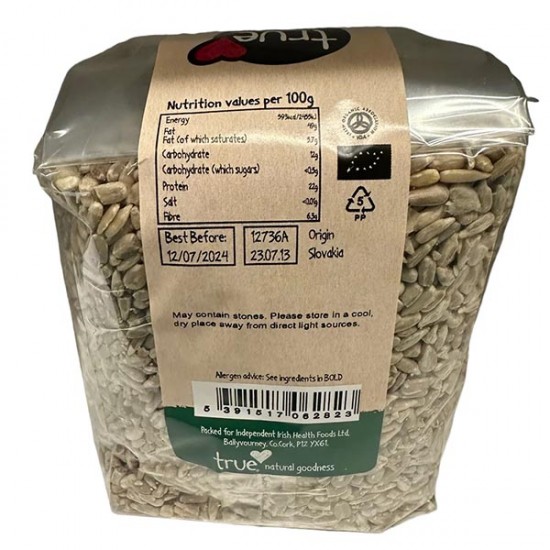 Organic Sunflower Seeds 6 x 500g