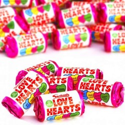 Swizzels Love Hearts Mini Rolls 3kg