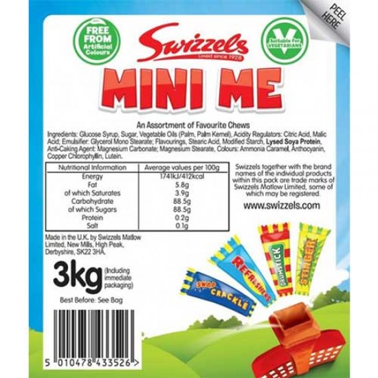 Swizzels Mini Me Sweets 3kg