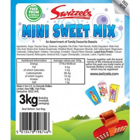 Swizzels Mini Sweet Mix 3kg
