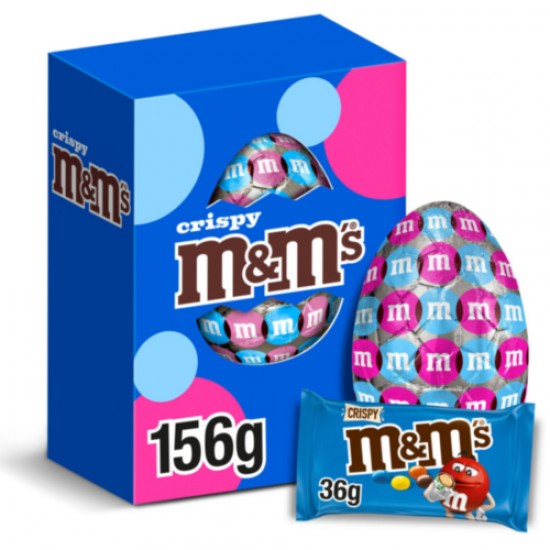 M&Ms Crispy Large Egg 156g