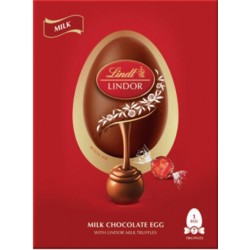 Lindt Lindor Milk Chocolate Easter Egg 133g