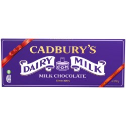Cadbury Dairy Milk Christmas Chocolate Block 850g