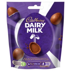 Cadbury Dairy Milk Eggs 18 x 77g