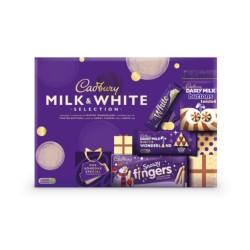 Cadbury Favourites Milk & White Selection Box 355g