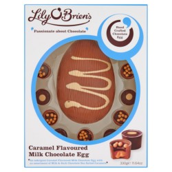Lily O'Briens Sea Salt & Caramel Easter Egg 330g