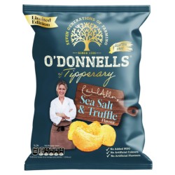 O'Donnell's Rachel Allen Sea Salt & Truffle Crisps 12 x 125g