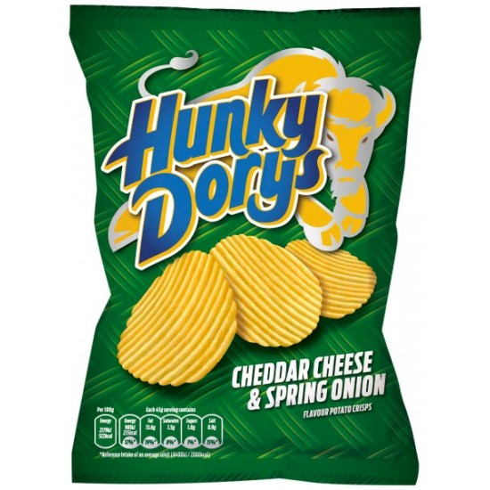 Hunky Dorys Cheese & Onion 12 x 135g