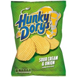 Hunky Dorys Sour Cream & Onion: 50-Piece Box