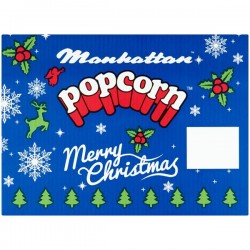 Manhattan Salted Popcorn Christmas Box 450g
