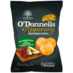 O'Donnell's Ballymaloe Relish & Cheddar Cheese Crisps 12 x 125g