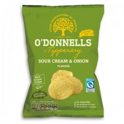 O'Donnell's Sour Cream & Onion Crisps 32 x 47.5g