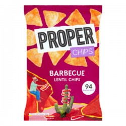 ProperChips Barbecue Lentil Chips 24 x 20g