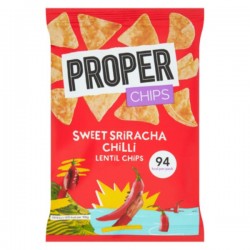 ProperChips Sweet Sriracha Chilli Lentil Chips 24 x 20g