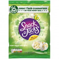 Snack A Jacks Sour Cream & Chive 24 x 23g