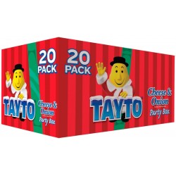 Tayto Cheese & Onion Party Box 450g