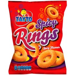 Tayto Spicy Rings 32 x 42g