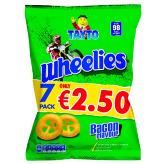 Tayto Wheelies 7 Pack x 12