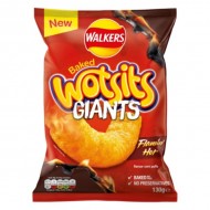 Walkers Baked Wotsits Giants Flamin' Hot 9 x 130g