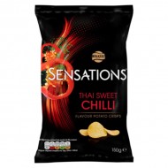 Walkers Sensations Thai Sweet Chilli Crisps 12 x 150g