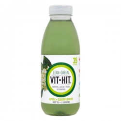 Vit Hit Lean Green Apple & Elderflower 12 x 500ml