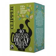 Clipper Organic Green Tea Decaf 40 Bags x 6