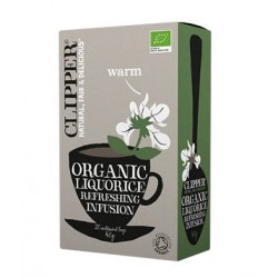 Clipper Organic Licorice Teabags 20 Bags x 6