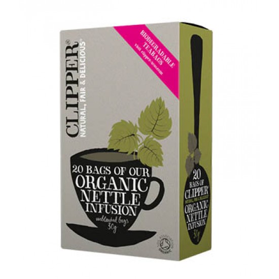 Clipper Organic Nettle Teabags 20 Bags x 6
