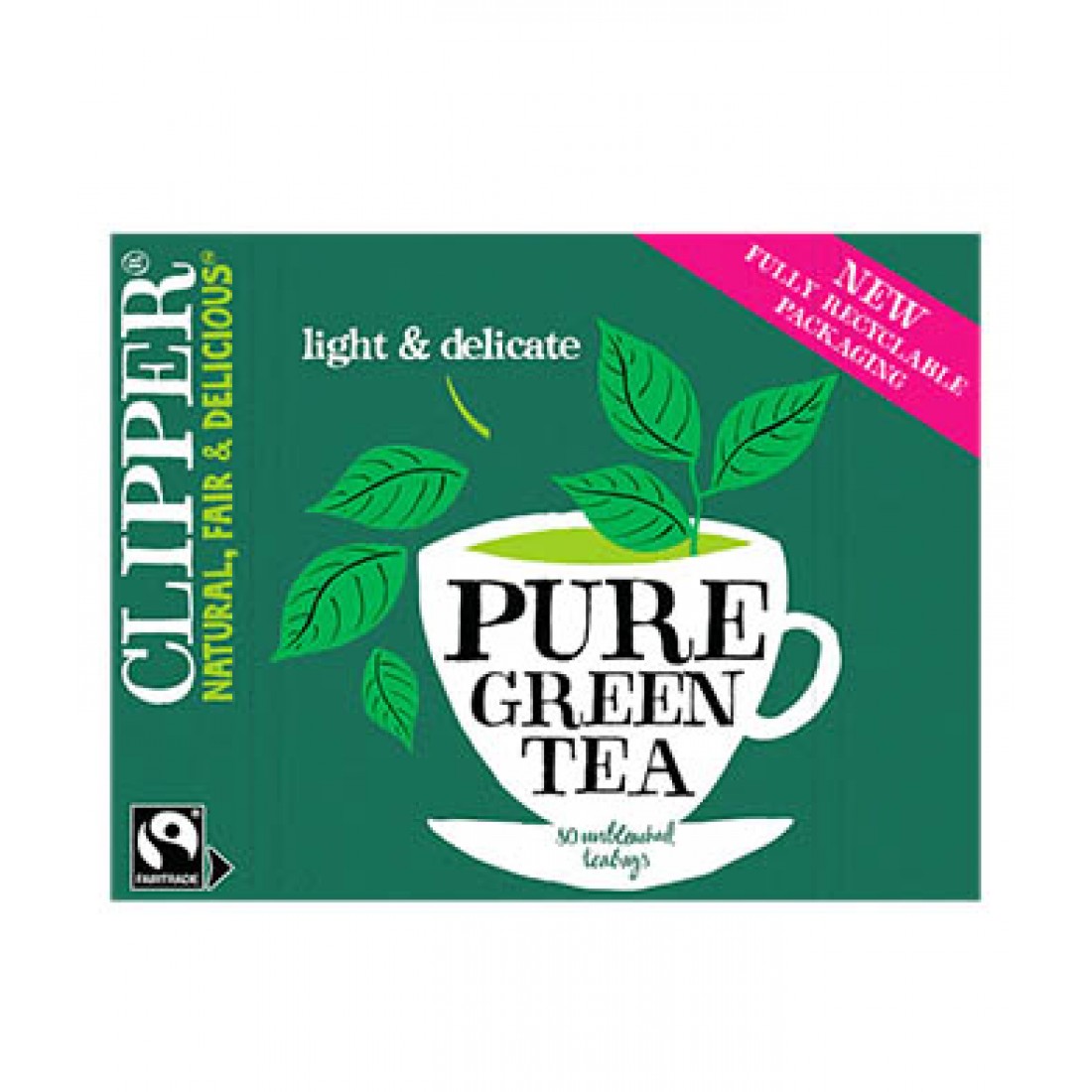 Clipper Organic Green Tea 80 Bags x 4 - Planet Candy Online Sweet Shop