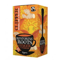 Clipper Organic Restoring Roots Tea 20 Bags x 4