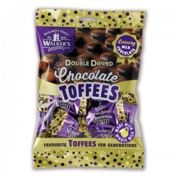 Walkers Double Dipped Chocolate Toffees 12 x 150g