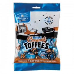 Walkers Salted Caramel Toffees 12 x 150g