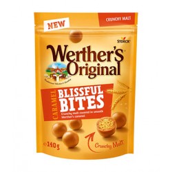Werther's Blissful Bites Crunchy Malt 12 x 140g