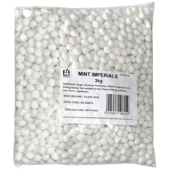 Mint Imperials 3kg Bag