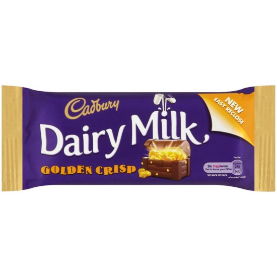 Cadbury Dairy Milk Golden Crisp: 48-Piece Box Cadbury Dairy Milk Golden Crisp: 48-Piece Box