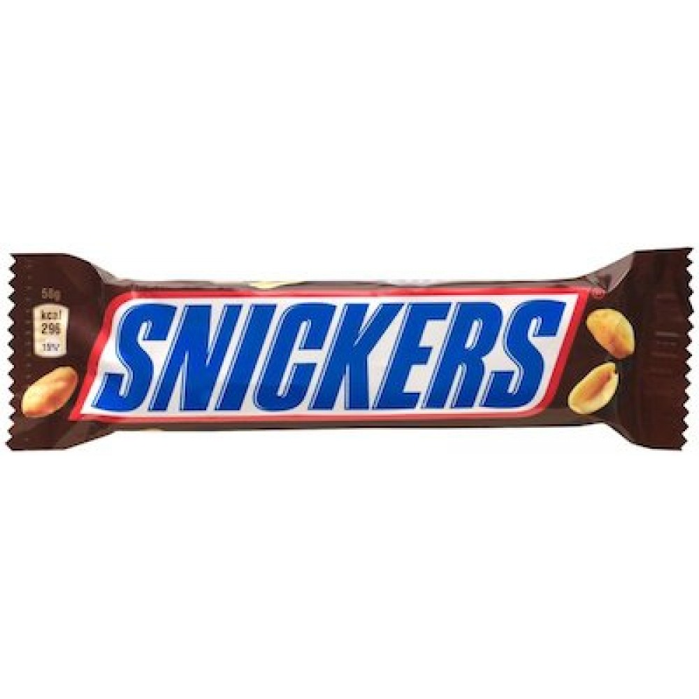 Snickers Bar 48 x 48g - Planet Candy - Ireland's Leading Online Sweet Shop