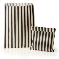 Black Stripe Candy Bag 100 Pack