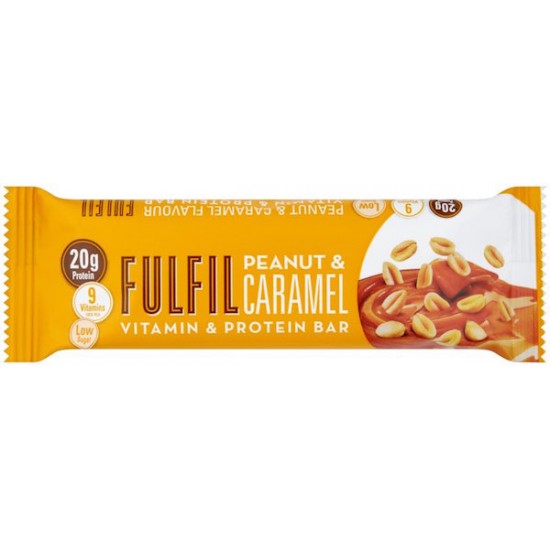 Fulfil Peanut & Caramel Protein Bar 15 x 55g