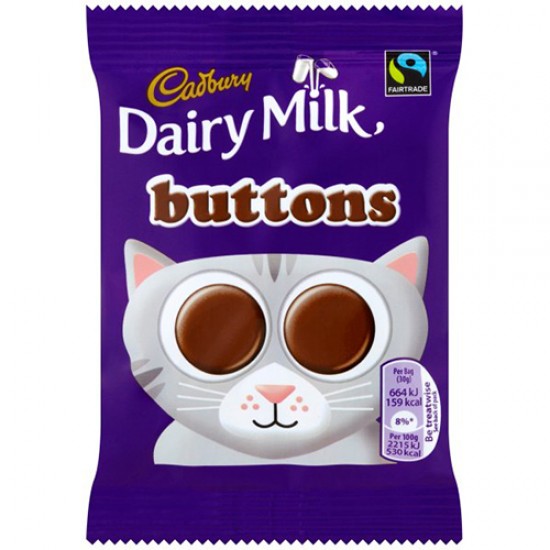 Cadbury Dairy Milk Buttons 60 x 14g Cadbury Dairy Milk Buttons 60 x 14g