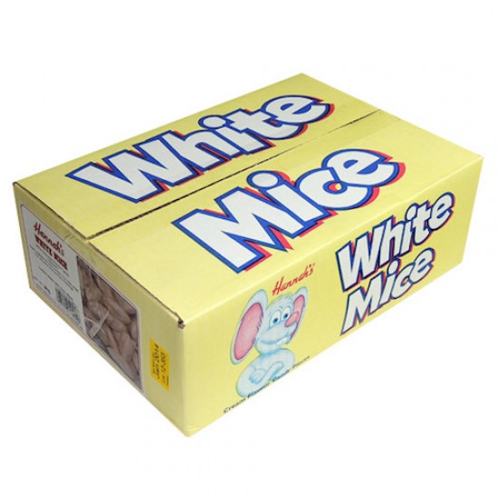 Hannahs Chocolate White Mice 3kg