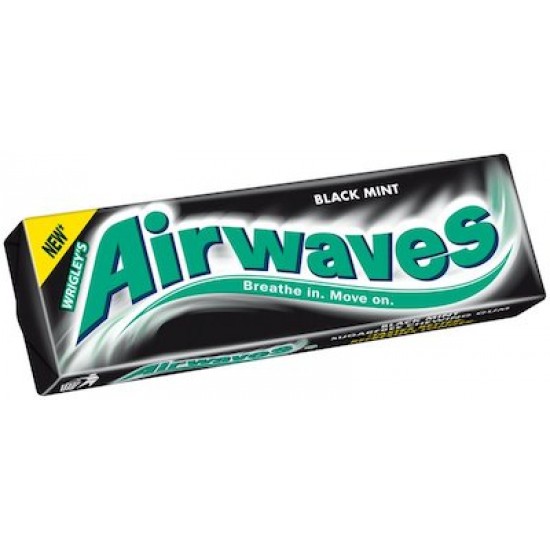 Wrigley's Airwaves Black Mint: 30-Piece Box