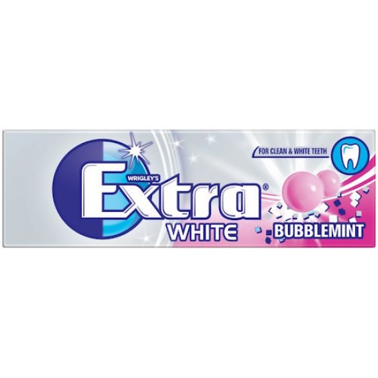 Wrigley's Extra White Bubblemint: 30-Piece Box