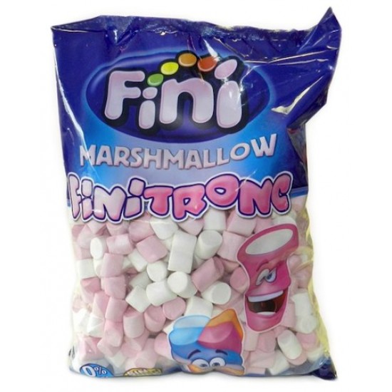 Fini Pink & White Marshmallows: 600-Piece Bag