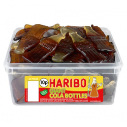 Haribo Giant Cola Bottles: 40-Piece Tub